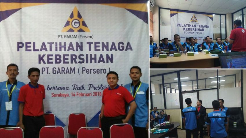 pelatihan cleaning pt garam