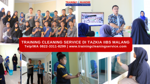 Training Cleaning Service Tazkia IIBS Malang