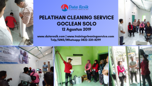 Training Cleaning Service Talent Goclean Solo